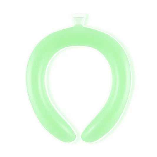 1Pc Neck Cooling Ring Neck Massager Summer Cooler Rings Cool Tube Collar Reusable Neck Cooling Ring Ice Cushion Tube